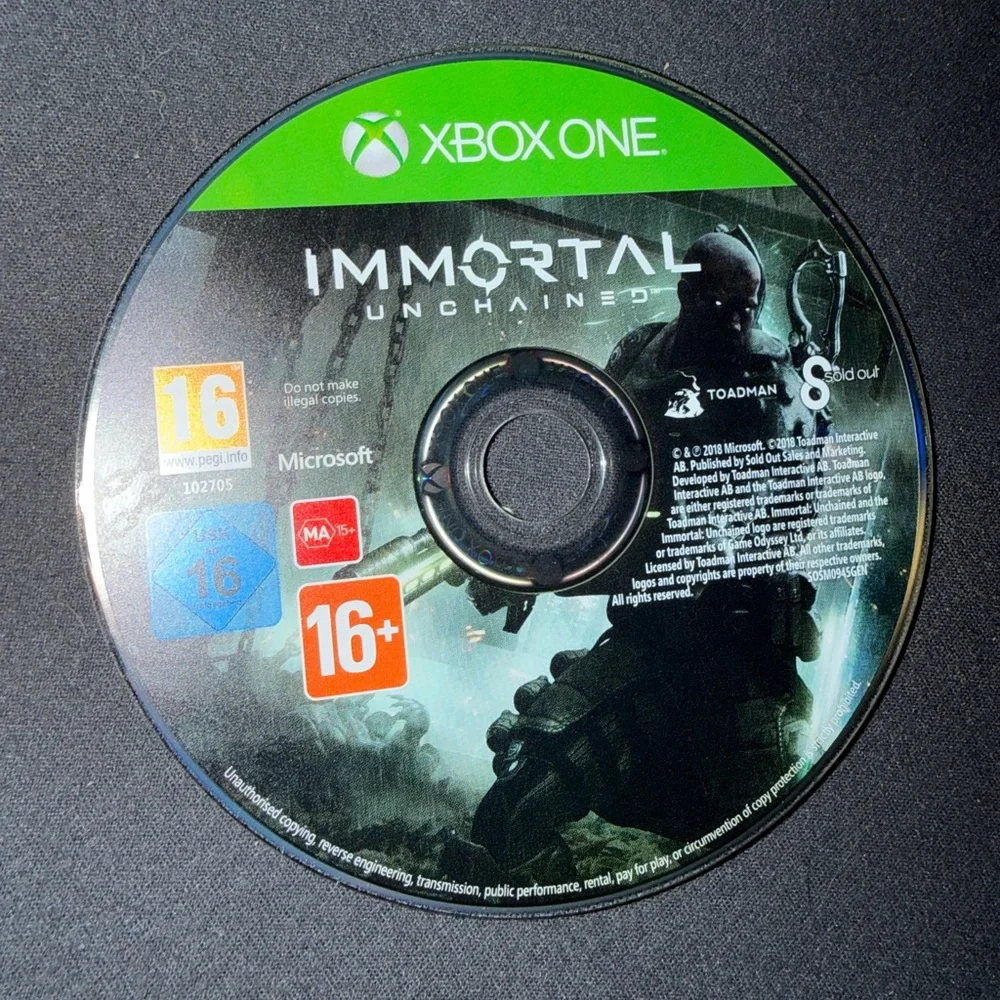 Microsoft Xbox One Immortal Unchained Video Game Used Pre Owned Tested Works GRT